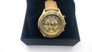 DKNY - DONNA KARAN Lady's Wristwatch 14K Yellow Gold 44.2g
